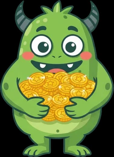 Residual Monster mascot