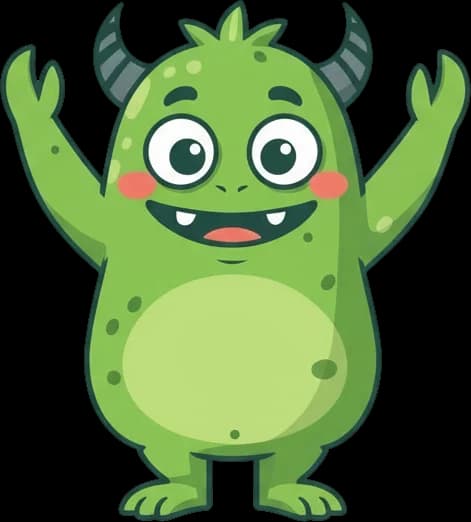 Residual Monster mascot